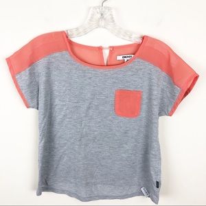 Girls DKNY Hi-Lo Top Medium